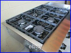 KitchenAid 48 Stainless Steel Commercial-Style Gas Cooktop 6 Burners KGCU483VSS KitchenAid 48 Stainless Steel Commercial-Style Gas Cooktop 6 Burners KGCU483VSS
