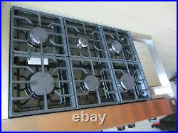 KitchenAid 48 Stainless Steel Commercial-Style Gas Cooktop 6 Burners KGCU483VSS KitchenAid 48 Stainless Steel Commercial-Style Gas Cooktop 6 Burners KGCU483VSS