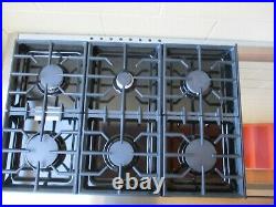 KitchenAid 48 Stainless Steel Commercial-Style Gas Cooktop 6 Burners KGCU483VSS KitchenAid 48 Stainless Steel Commercial-Style Gas Cooktop 6 Burners KGCU483VSS