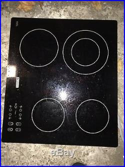 Lamona Pleat 60cm Hob With 4 Zones Model Hja1713 Electric Black Ceramic Cooktops Appliances