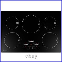 1/2/5 Boost Burner 30/36 Induction Cooktop Built In Electric Stove Top Touch 1/2/5 Boost Burner 30/36 Induction Cooktop Built In Electric Stove Top Touch