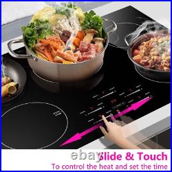 1/2/5 Boost Burner 30/36 Induction Cooktop Built In Electric Stove Top Touch 1/2/5 Boost Burner 30/36 Induction Cooktop Built In Electric Stove Top Touch