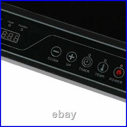 110V Electric Dual Induction Cooker Cook 2000W Counter Double Burner
