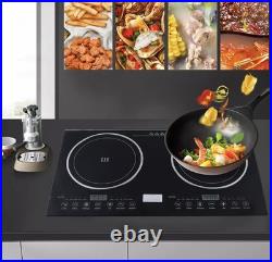110V Induction Cooktop 2 Burners Electric Hob Cook Top Stove Ceramic Cooktop USA 110V Induction Cooktop 2 Burners Electric Hob Cook Top Stove Ceramic Cooktop USA