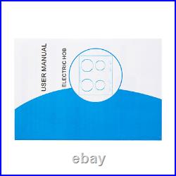 110V Induction Cooktop 4 Burners Electric Hob Cook Top Stove Ceramic Cooktop