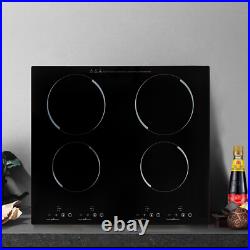 110V Induction Cooktop 4 Burners Electric Hob Cook Top Stove Ceramic Cooktop