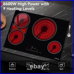12/24/30/36 Electric Cooktop 2/4/5 Burners GASLAND Built-in withTouch Control
