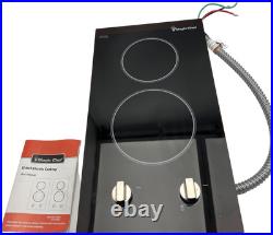 12 Electric Radiant 2 Burner Built-In Cooktop 120V MCSCTE12BG2 Magic Chef 12 Electric Radiant 2 Burner Built-In Cooktop 120V MCSCTE12BG2 Magic Chef