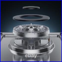 12 Inch Built-In Gas Cooktop with 2 Sealed SABAF Burners, Stainless Steel Sur