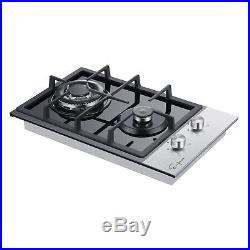 12 Tempered Glass Gas Stovetop Cooktop