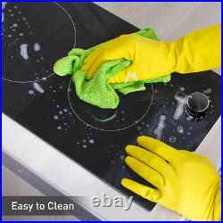 12inch Electric Radiant Cooktop Built-in 2 Burner 120V 1800W Electric Stove Top 12inch Electric Radiant Cooktop Built-in 2 Burner 120V 1800W Electric Stove Top