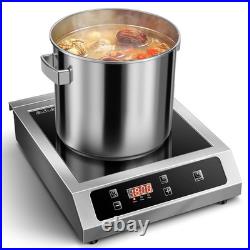 14 inch Commercial Electric Induction Cooktop Burner Induction Cooker 1800W
