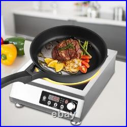 16 3500W Induction Cooker Single Cooker Burner Stove Hot Plate Stainless Steel