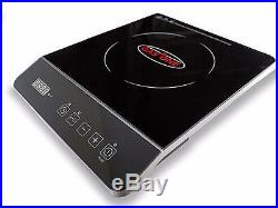 1800-Watt Portable Induction Cooktop Countertop Burner With Touch Control Timer