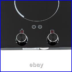 2-Burner Electric Induction Cooktop Stove Top Touch Control Child Lock 110V New 2-Burner Electric Induction Cooktop Stove Top Touch Control Child Lock 110V New