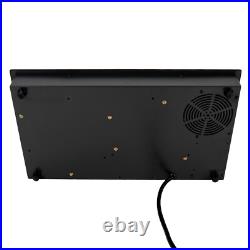 2-Burner Electric Induction Cooktop Stove Top Touch Control Child Lock 110V New 2-Burner Electric Induction Cooktop Stove Top Touch Control Child Lock 110V New