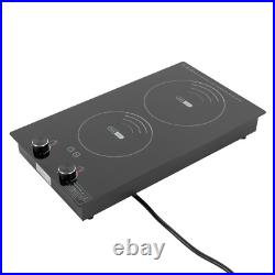 2-Burners Ceramic Electric Hob Countertop Electric Cooktop Hob Top Cooking Hob 2-Burners Ceramic Electric Hob Countertop Electric Cooktop Hob Top Cooking Hob