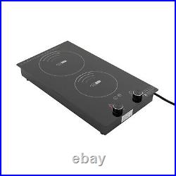 2-Burners Ceramic Electric Hob Countertop Electric Cooktop Hob Top Cooking Hob 2-Burners Ceramic Electric Hob Countertop Electric Cooktop Hob Top Cooking Hob