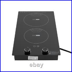 2-Burners Ceramic Electric Hob Countertop Electric Cooktop Hob Top Cooking Hob 2-Burners Ceramic Electric Hob Countertop Electric Cooktop Hob Top Cooking Hob