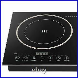 2 Burners Induction Cooktop Electric Hob Cook Top Stove Ceramic Cooktop 110V US 2 Burners Induction Cooktop Electric Hob Cook Top Stove Ceramic Cooktop 110V US