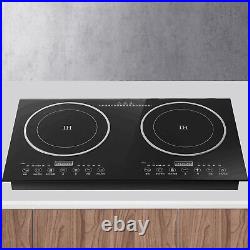 2 Burners Induction Cooktop Electric Hob Cook Top Stove Ceramic Cooktop 110V US 2 Burners Induction Cooktop Electric Hob Cook Top Stove Ceramic Cooktop 110V US