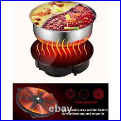 2200W Electric Induction Cooktop Portable Countertop Burner Hot pot Waterproof