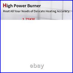 23 4 Burners Gas Cooktop Built-in LPG/ NG Hob Touch Control Stainless Steel USA