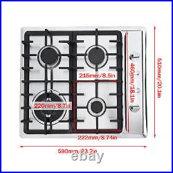 23'' 4 Burners Kitchen Gas Cooking Cooktop Built-In Stove Top Gas Cooktop LPG/NG 23'' 4 Burners Kitchen Gas Cooking Cooktop Built-In Stove Top Gas Cooktop LPG/NG