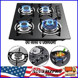 23 Inch 4 Burners Built-in Stove Propane GAS LPG/NG Gas Stove Gas Cook top