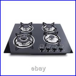 23 Inch 4 Burners Built-in Stove Propane GAS LPG/NG Gas Stove Gas Cook top