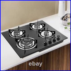 23 Inch 4 Burners Built-in Stove Propane GAS LPG/NG Gas Stove Gas Cook top