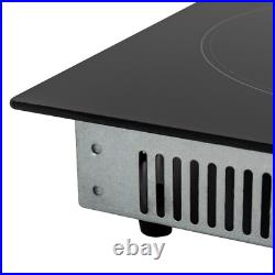 24 3-Burner Built-in Electric Cooktop Ceramic Stove Top Touch Timing 110V 2600W 24 3-Burner Built-in Electric Cooktop Ceramic Stove Top Touch Timing 110V 2600W