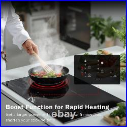 24/30 inch Electric Cooktop 2/4/5 Burner Electric Ceramic/Induction cooker