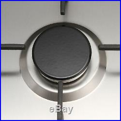 24 4 Burners Cooktop Built-In Stainless Steel Stove NG/LPG Gas Hob Cooker-USA