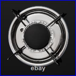 24 Built-in Gas Cooktop 3 Burner Gas Stovetop With Thermocouple Protection