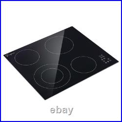 24 in. Smooth Surface Radiant Electric Cooktop in Black with 4 Elements 24 in. Smooth Surface Radiant Electric Cooktop in Black with 4 Elements