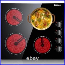 240v Induction Cooktop 4 Burners Electric Hob Cook Top Stove Ceramic 6000W