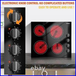 240v Induction Cooktop 4 Burners Electric Hob Cook Top Stove Ceramic 6000W
