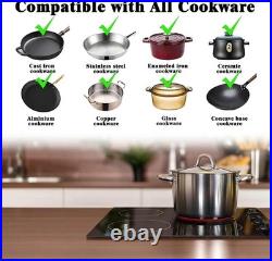 240v Induction Cooktop 4 Burners Electric Hob Cook Top Stove Ceramic 6000W