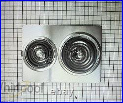 242903 Whirlpool 2-burner Cooktop Cartridge. Stainless Steel 8 & 6 Burner