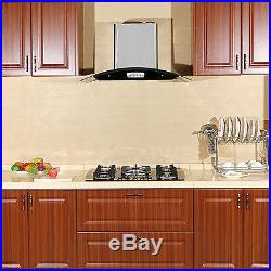 30 Black Glass LPG NG Built-in Kitchen 5 Burner Oven Gas Cooktop Stove 3.3KW