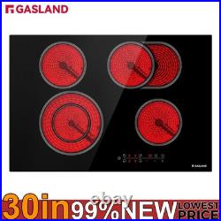 30 Electric Cooktop 4 Burner 240V Sensor Touch Control Ceramic Glass Cooktop