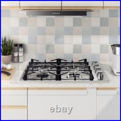 30 Gas Cooktop with 4 Sealed Burners ABS Knobs Cast Iron Grates Easy Cleaning