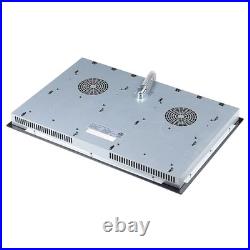 30 In. Smooth Surface Built in Induction Modular Cooktop in Black with 4 Element