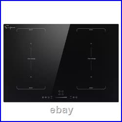 30 In. Smooth Surface Built in Induction Modular Cooktop in Black with 4 Element 30 In. Smooth Surface Built in Induction Modular Cooktop in Black with 4 Element