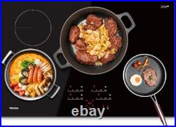 30 Inch Built-in Induction Cooktop 7400W with4 Boost Burner 240V Child Safety Lock