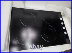30 Inch Cooktop 4 Burners Built-In Electric Stove Glass Protection 6700W