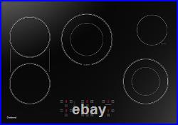 30 Inch Electric Cooktop 5 Burners, ETL & FCC Certificated, Sync Elements, Keep