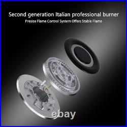 30 Inch Gas Cooktop Propane Gas Stove 5 Burner NG LPG Dual Fuel Stainless Steel