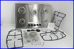 30 Inch Gas Stove Cooktop w 5 Burners NG LPG Convertible Stainless Steel